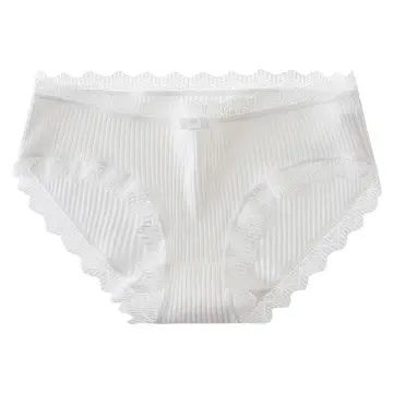 Sexy Lace Panties Women's Cotton Underwear Seamless Cute Bow Girls