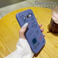 Chenyyka เคสโทรศัพท์ดีไซน์ใหม่บางสุดสร้างสรรค์ลายนักบินอวกาศ J7 2015 J7ปลอกสำหรับ Samsung เคสป้องกันขอบสี่เหลี่ยมเคสนิ่มเคสปลอกซิลิโคนเคสกันกระแทก