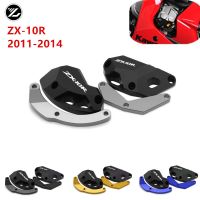 ¥ สำหรับคาวาซากิ ZX-10R Zx-10r 2011 2012 2013 2014กันล้มแผ่นกันกระแทกเคสสเตเตอร์มอเตอร์ตัวปิดเพื่อความปลอดภัยกันล้ม