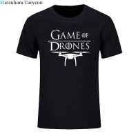 Summer New Drone T Shirts Cool Printed Mens Short Sleeve Cotton Game of Drone T-shirt Man Drone Funny Tee Shirt Tops Tee TO06 XS-4XL-5XL-6XL