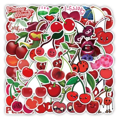 50pcs Fruit Stickers Wall Stationery Cup Scrapbooking Material