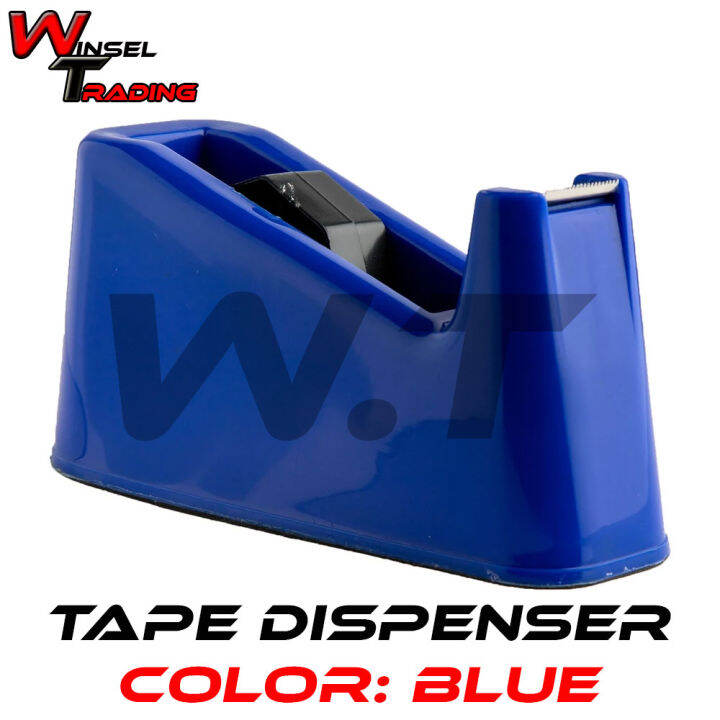Heavy Duty Tape Dispenser (Blue) Lazada PH