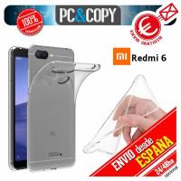 100 transparent XIAOMI Redmi 6 ultra thin TPU gel case shockproof