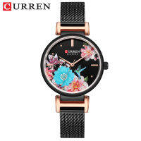 CURREN Women Fashion Gold Quartz Watch Lady Casual Waterproof Simple Wristwatch Gift for Girls Wife Saat Relogio Feminino