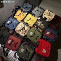 Carhartt Carhart Bag ร่วมกระเป๋าสี่เหลี่ยมคนส่งเอกสารสะพายไหล่แบบลำลองเล็กผู้ชายและผู้หญิงกระเป๋าคาดหน้าอกโทรศัพท์มือถือ