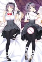 ชุดเครื่องนอน Dagashi Kashi อนิเมะ Shidare Hotaru Dakimakura ขนาด60X180ซม. ปลอกหมอนโอตาคุ Waifu Peachskin เต็มรูปแบบปลอกหมอน