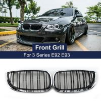 Front Bumper Kidney Grill Double Slat Racing Sport Grille for-BMW E92 E93 Car Accessories