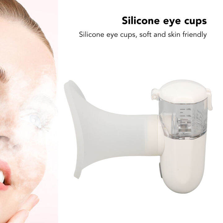 [wilkl] eye mist spray white curved shape removable isolation dirt