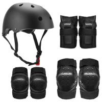 ชุดอุปกรณ์ป้องกันเข่า Elbow Pads Wrist Guards Helmet Multi Sports Ty Protection Pads For Teenagers Scooter Skating