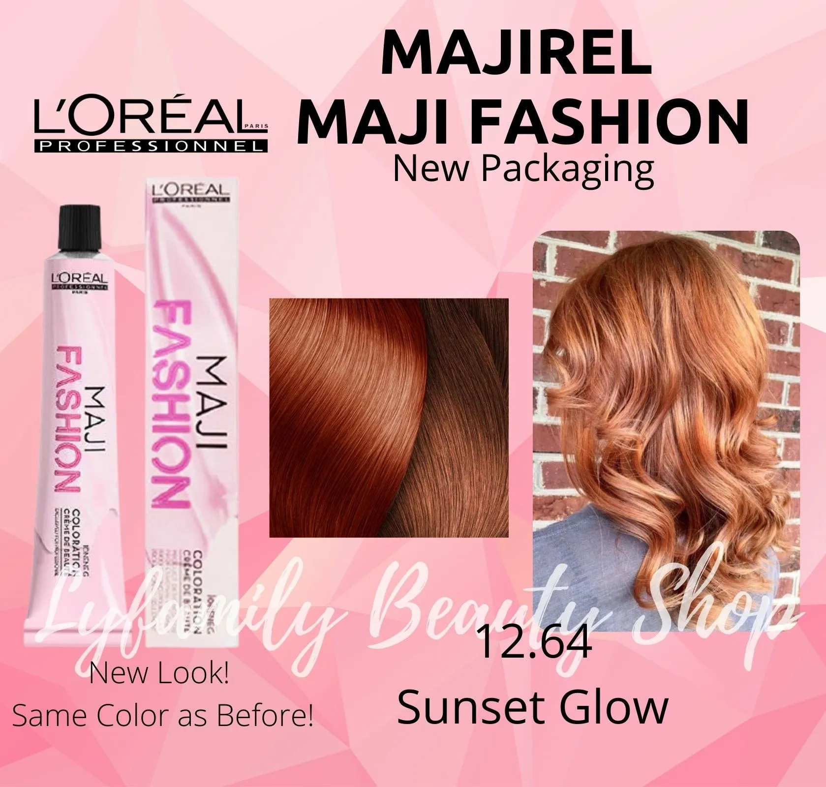 AUTHENTIC Loreal Majirel Hair Color Dye 50ml  Sunset Glow | Lazada PH