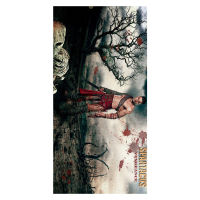 Spartacus Blood And Sand Print 35*70Cm Bamboo Fiber Beach Hand Towel Travel Sports Camping Swiming Beach Bath Wash Cloth