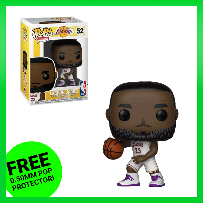 Basketball LeBron James Lakers (White Uniform) #52 Funko Pop Vinyl Figure