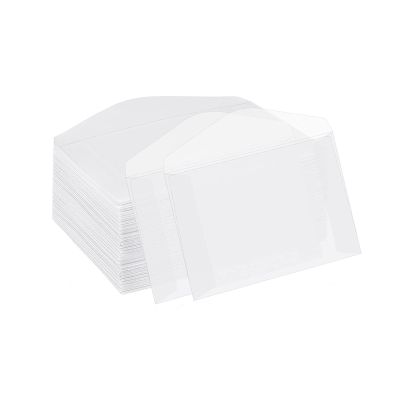 50PCS Translucent Paper Envelopes Set Letter Vintage Invitation Envelopes for Cards