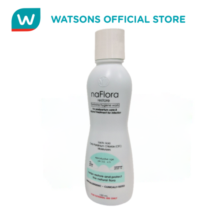 NAFLORA Restore Feminine Hygiene Wash 150mL Lazada PH