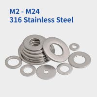 M2 M2.5 M3 M4 M5 M6 M8 M10 M12 M14 M16 M18 M20 M22 M24 316 Stainless Steel Flat Washer for Screw Bolt Plain Gasket Flat Metal