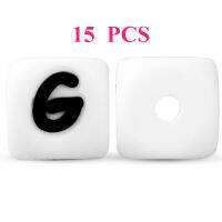 ลูกปัดซิลิโคน15/36/100/200/500/1000ชิ้นตัวอักษรลูกปัดประดับตัวอักษรสำหรับเคี้ยวลูกปัดมุกเด็ก12มม. สำหรับชื่อส่วนบุคคลการงอกของฟัน DIY