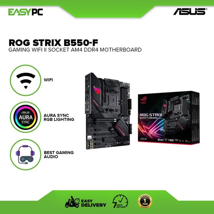 Asus Rog Strix B550-A Socket AM4 ATX Ddr4 Gaming Motherboard – EasyPC