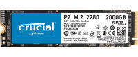 Crucial P2 2TB 3D NAND NVMe PCIe M.2 SSD Up to 2400MB/s - CT2000P2SSD8 2 TB