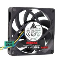 New Original AFB0712HHB 0.45A CPU Radiator 7015 7Cm 4-Pin PWM Ball Cooling Fan