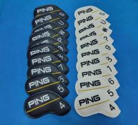 ☏ PING Golf Club Covers Iron Club Head Covers Combination Ball Head Covers Golf Sand Club Head Covers