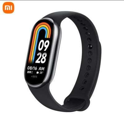 Xiaomi Mi Band 8 Blood Oxygen AMOLED หน้าจอสร้อยข้อมือฟิตเนส Miband8 Fitness Traker Heart Rate Monitor Xiomi Smart Band xiaomi 8