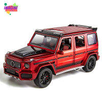 Imagine 1:18รถ Suv ของเล่นโมเดลหล่อขึ้นรูปจำลองของเล่นทางวิบากรถของขวัญคริสต์มาสใช้ได้กับ Brabus700【cod】