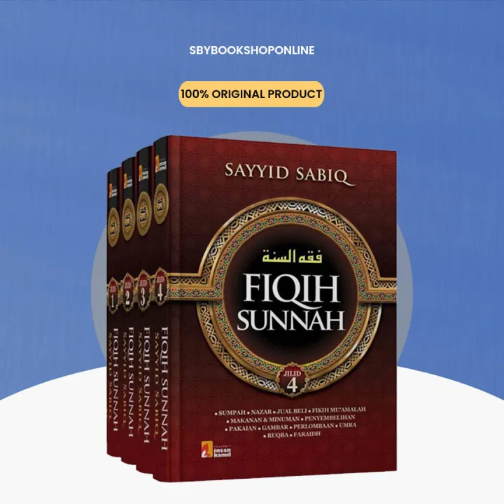 Buku Fiqih Sunnah Sayyid Sabiq Lengkap Box Set Eksklusif Fiqh Sunnah