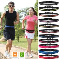 Sports Waist Bag Outdoor Jogging Cycling Portable Pocket Mobile Phone Bag Zipper Adjustable Waterproof Running Belt