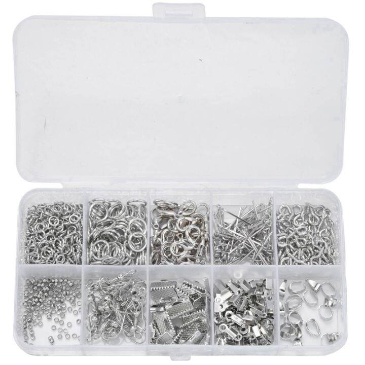 jewelry-findings-set-jewelry-making-kit-jewelry-findings-starter-kit-jewelry-beading-making-and-repair-tools-kit-pliers-silver-beads-wire-starter-tool