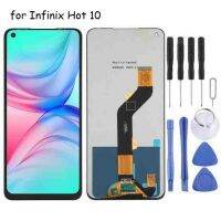 หน้าจอ infinix Hot 10 งานแท้ จอ LCD พร้อมทัชสกรีน สีดำ