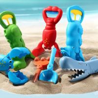 hot【DT】♞  Kids Beach Snow Sandbox Plastic Digger Grabber Claw Shovels Set for