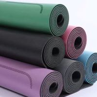 Selfree 2022 New Products Comfortable Rubber Yoga Mat Body Position Line Exercise Mat Dance Mat Yoga Fitness Mat Pu Crawling Mat