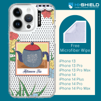 HI-SHIELD Stylish เคสใสกันกระแทก iPhone รุ่น Afternoon Tea [เคส iPhone14][เคส iPhone13]