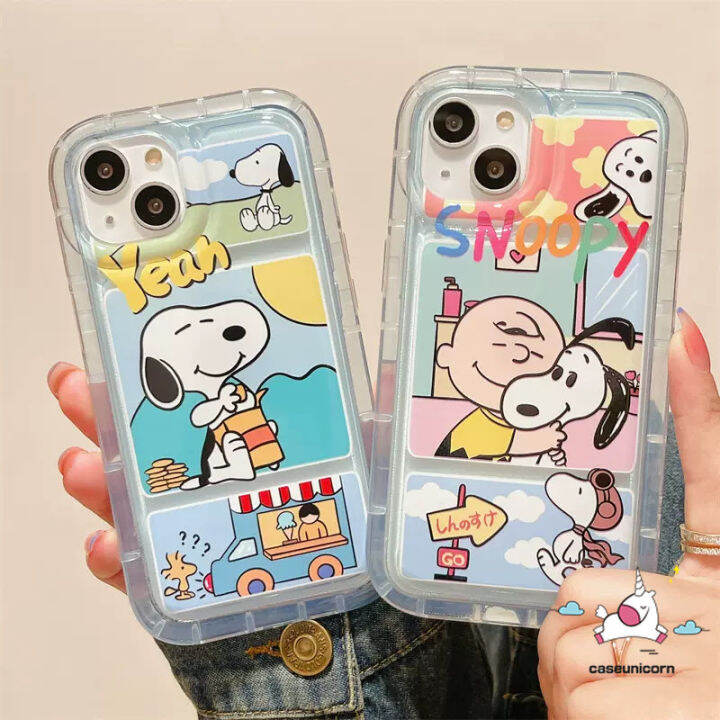 เคส-realme-c12-5-c15-c55-c21y-c25y-c25-c35-c33-c11-2020-c20-c30-c25s-c2-7i-realme-เบาะลมกันกระแทก9i-6i-5i-5s-c20a-c11-c1-2021-c3การ์ตูนสน็อปปี้ชาร์ลีสีน้ำตาลอ่อนป้องกันการตกน่ารัก