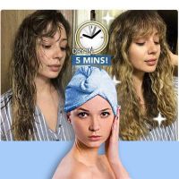 Cap Microfiber Drying Tu Bathing Dry Hair Shower Quick Rban Hat Wrap Towel Bathroom Products Towels