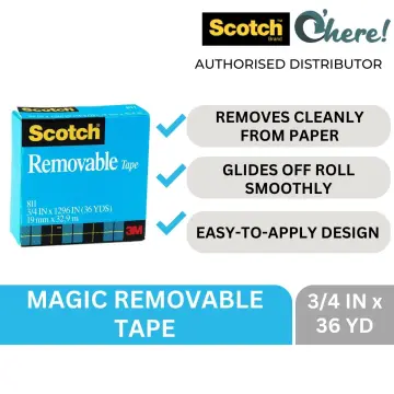 Scotch 811 Removable Magic Tape