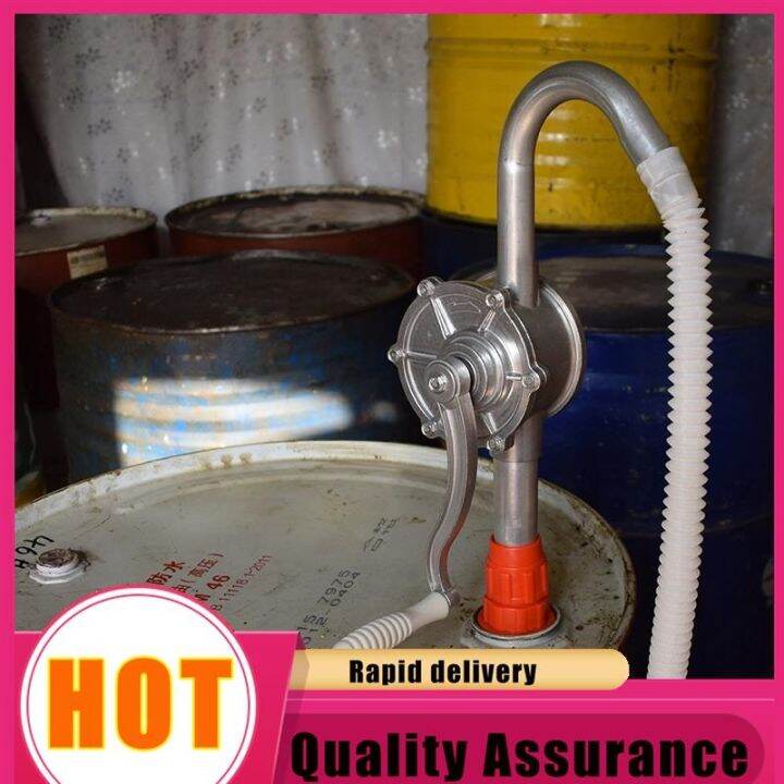 Oil Pump Rotary Hand Oil Pump Diesel Manual Hand Pump Fuel Oil Drum Pump Fuel Dispenser 20/25