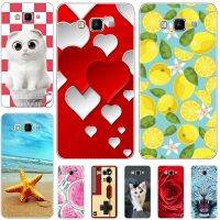 {OLI STUDIO}ซิลิโคนครอบสำหรับ SamsungA5 2015 A500 A500F A500FU 5.0 Quot; กรณี SoftProtectiveBack กรณี CartoonShell