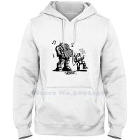 Battletech - The Dancing Urbanmech Long Sleeve Sweatshirt Casual Hoodie Size XS-4XL