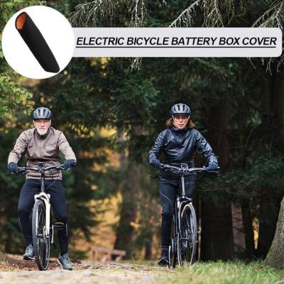 ฝาครอบป้องกันแบตเตอรี่ E-Bike โครงจักรยาน21.26 * อุปกรณ์เสริมจักรยานอิเล็กทรอนิกส์14.96in ใช้งานได้จริงเพื่อการปกป้อง Baterai Litium