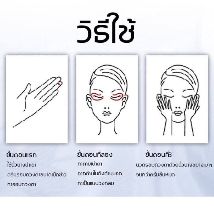 aichun-อายครีม-30ml-ครีมทาถุงใต้ตา-ลดริ้วรอยรอบดวงตา-ลดถุงใต้ตา-ครีมบำรุงใต้ตา-ยกกระชับ-เม็ดไขมัน-ดูแลรอบดวงตา-ครีมทาใต้ตาดำ-ครีมลดถุงใต้