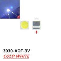 ไฟแบคไลท์ Aot Led 1.5W 3V 3030 94lm ไฟแบ็คไลท์ Lcd สีขาวเย็น1000ชิ้นสำหรับติดตั้งทีวี3030c-W3c3 Aot