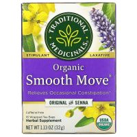 ?Traditional ​Medicinals​? Smooth Move original? Organic tea 16 Wrapped Tea Bags