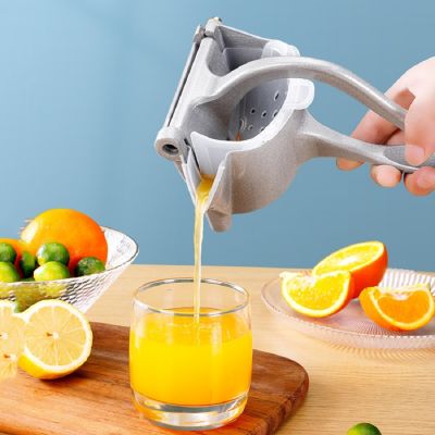 （HOT NEW） WHDPETSManual Juicer Aluminium Alloy Lever Principle Design Fruit Squeezer Blender V-Shaped LeakLemon Juicer