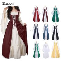 【HOT】□ size Medieval Gothic Vestido Up Paty Gown two Piece set S-5XL