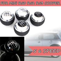 New Product 5/6 Speed Gear Shift Knob PU Leather Lever Shifter Pen Handle Head Ball For Mini R50 2000-2006 Cabrio R52 R53 Cooper 2002-2008