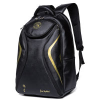 Waterproof Leather Squash Racket Backpack Tennis Bag Gym Badminton Bag Raquet Cover Fitness Pack Sport Basketball Sneaker Bag