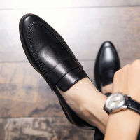 Leap Boy   Loafers รองเท้าหนังรองเท้าทางการ Mens Office รองเท้ารองเท้าทางการสำหรับรองเท้างานแต่งงานสำหรับผู้ชาย Mens Loafer รองเท้าหนังสำหรับรองเท้าส้นเตี้ยของผู้ชายผู้ชาย Oxford รองเท้ารองเท้าอย่างเป็นทางการรองเท้าสวมสะดวกผู้ชายรองเท้าหนังเกาหลี