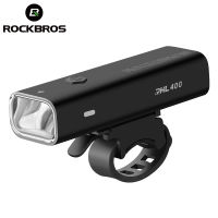 ROCKBROS Bicycle Light Bike Headlight Night Cycling IPX6 Waterproof 400 Lumens Four Light Effects Powerful Torch 2000MAH 200 Meters Range USB Charging MTB Road Bike Cycling Equipment