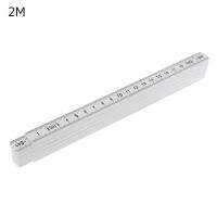 1M 2M 10 parts Folding Carpenters Ruler Lightweight Compact Measuring Stick Slide Fold Up for Woodworking